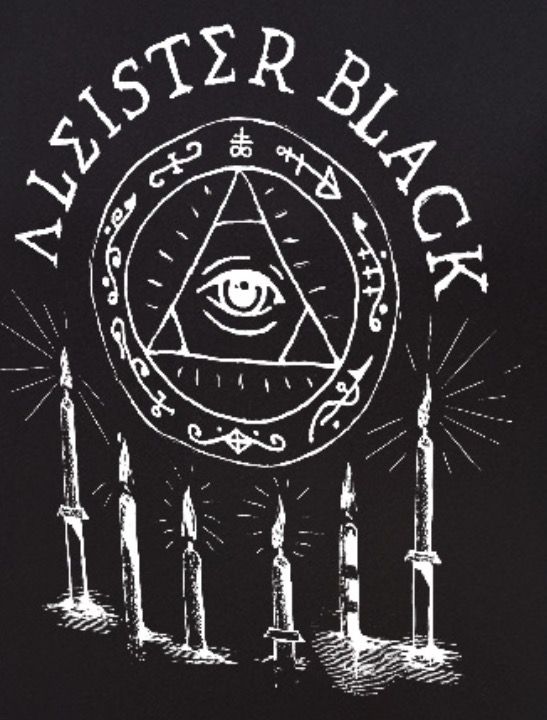 Aleister Black logo.