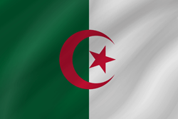 Algeria flag clipart.