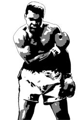 Muhammad Ali Clip Art.