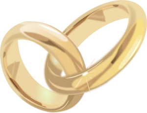 383 interlocking wedding rings clip art.