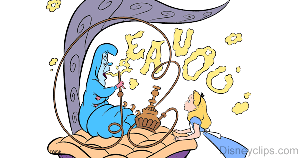 Alice in Wonderland Clip Art.