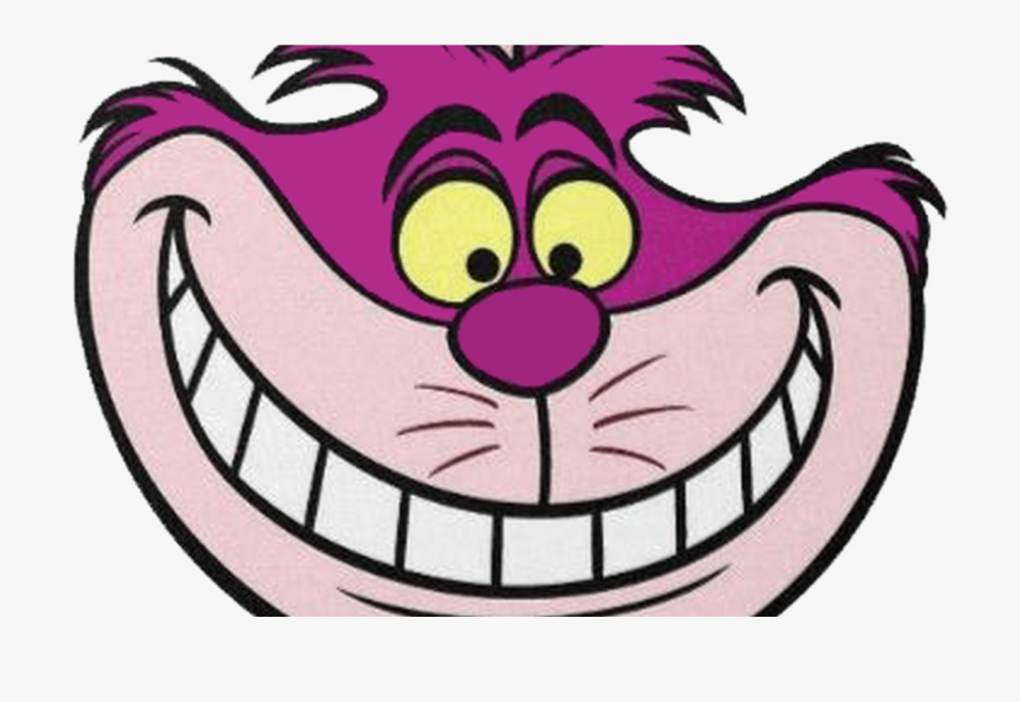 Cheshire Cat Face Clipart.