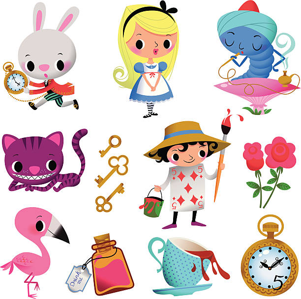 Alice In Wonderland Clip Art 20 Free Cliparts 