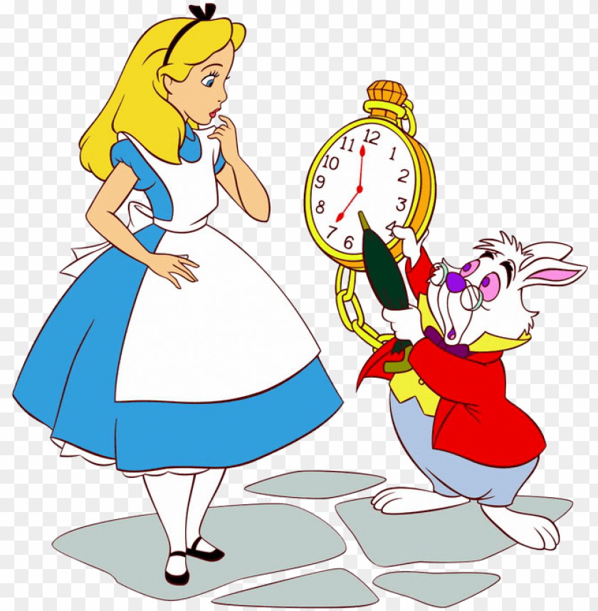 28 collection of white rabbit alice in wonderland clipart.