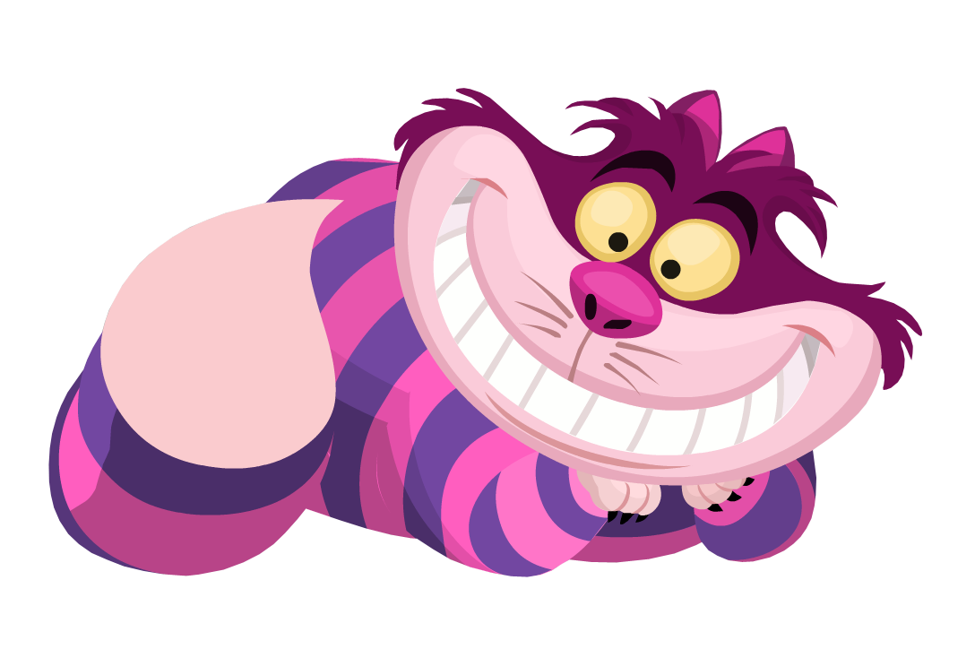 Alice Cheshire Cat The Mad Hatter.