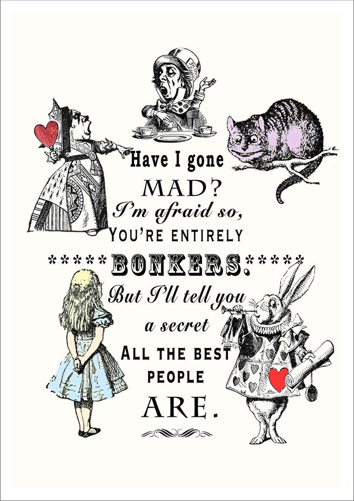 Downloadable Free Vintage Alice In Wonderland Printables