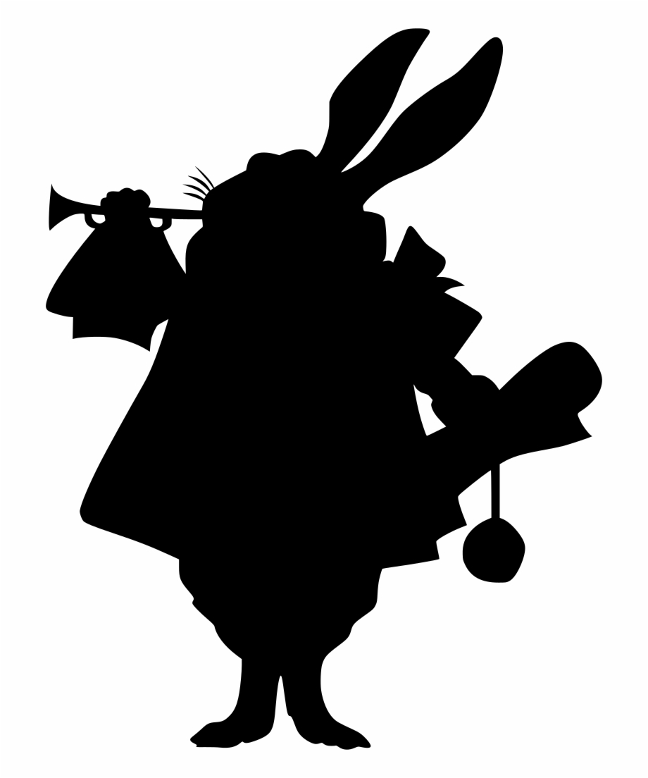 Free Alice In Wonderland Silhouette Free, Download Free Clip.