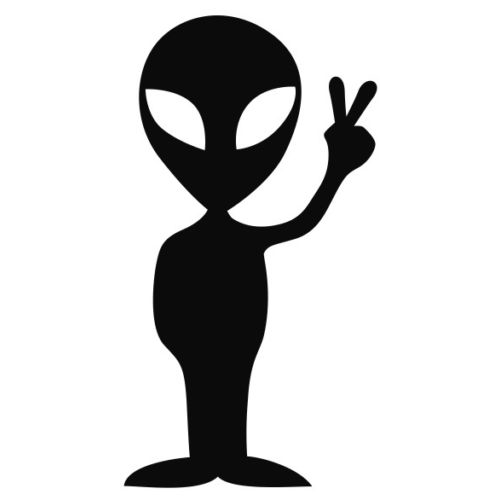 Alien Stencil Printable - Printable World Holiday