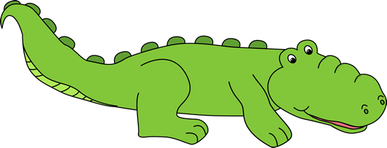 Alligator Clip Art.