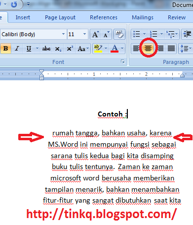 Page centered. Align the text to the left. Alignment in Word. How to align Arabic text left and right.