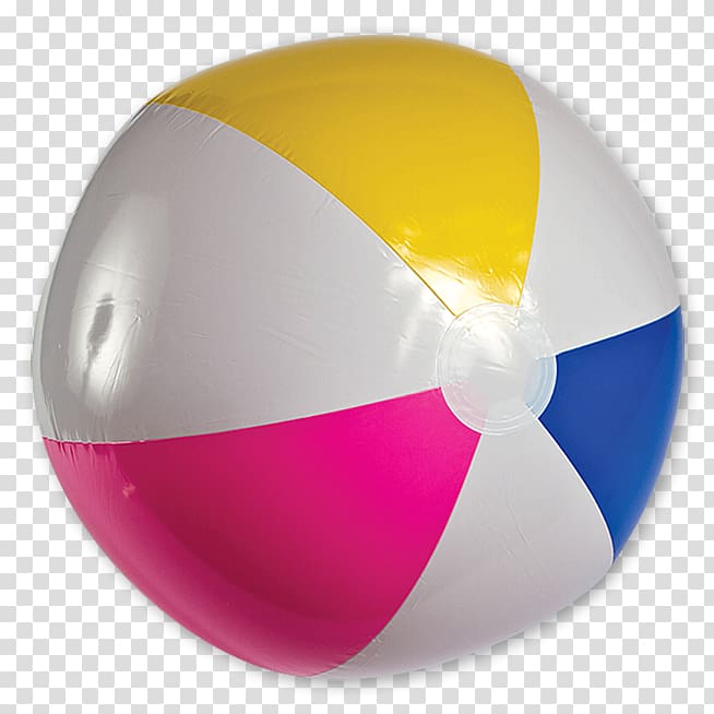 White, yellow, and blue beach ball, Beach ball Inflatable.