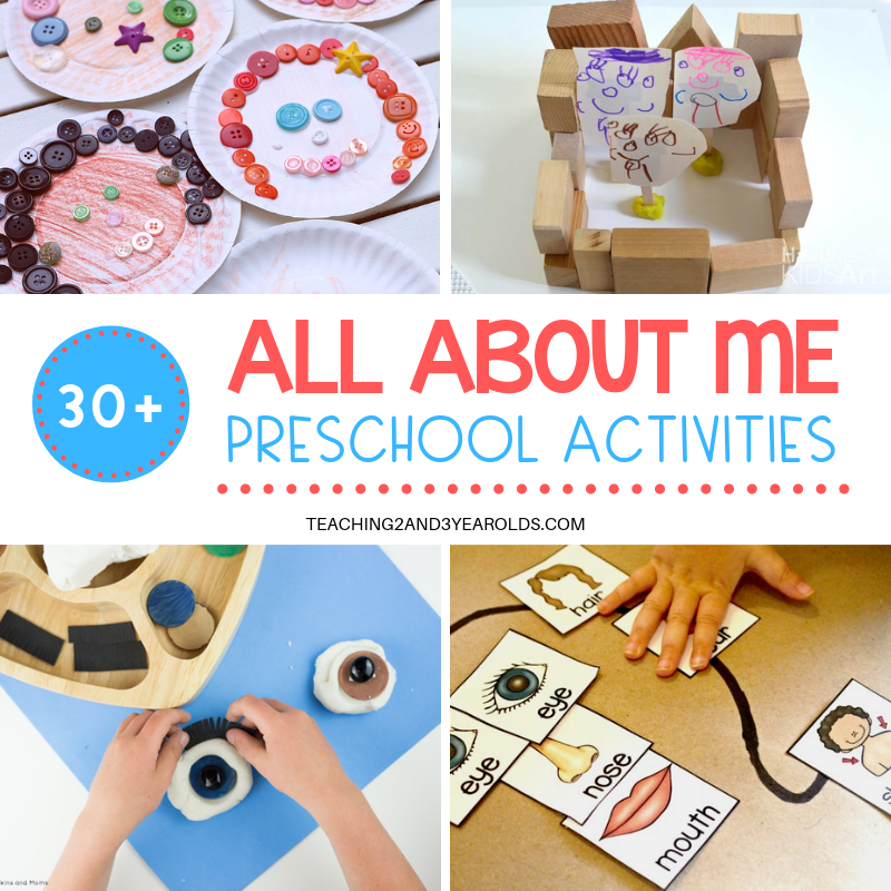 30+ All About Me Theme Activities for Preschoolers.