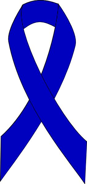 580 Cancer Ribbon free clipart.