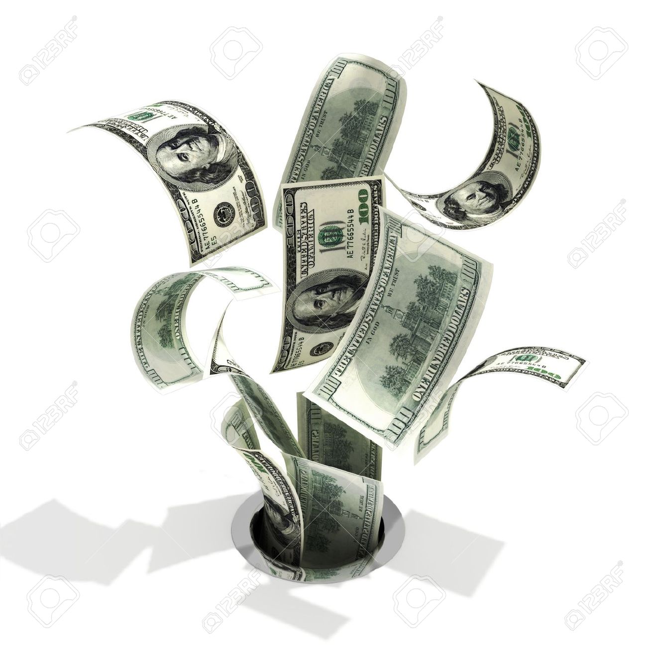 Lost Money Clipart images.