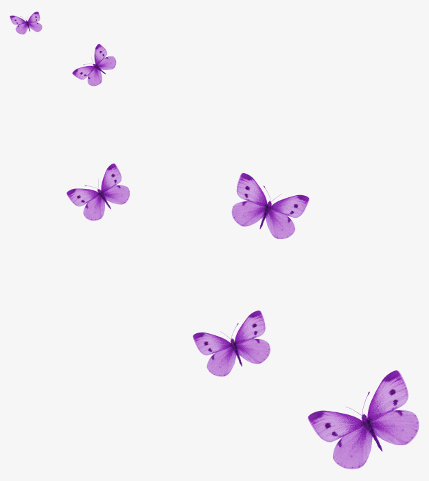 Floating Purple Butterfly Flying, Butter #158895.
