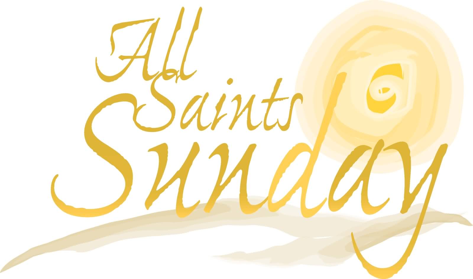 All Saints Day 2016 Clipart.
