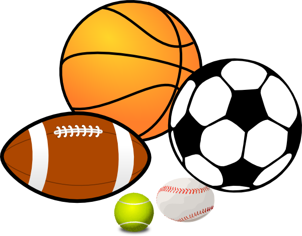 All star sports clipart.