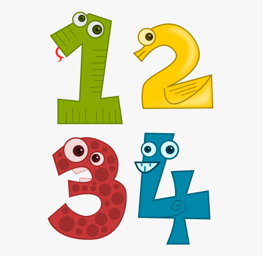 Kindergarten Clip Art Numbers
