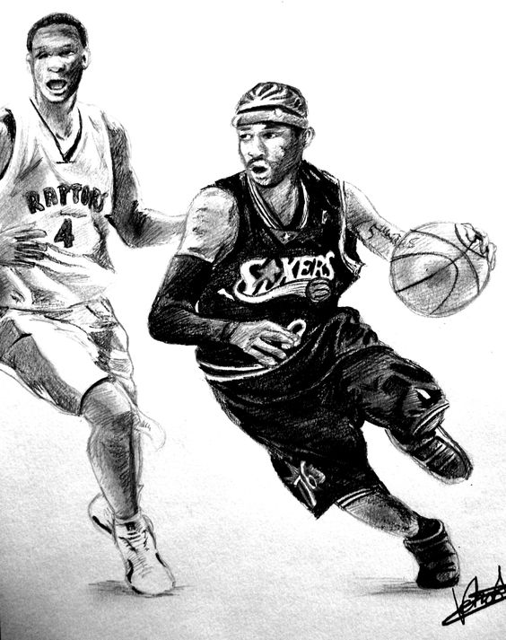 Allen Iverson Clipart.