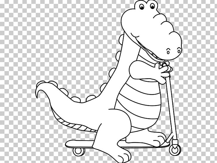 Alligators Black And White Crocodile Drawing PNG, Clipart.