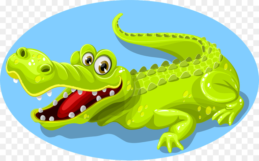 Alligator Cartoon clipart.