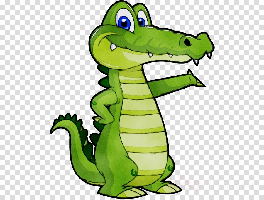 green cartoon reptile clip art alligator clipart.
