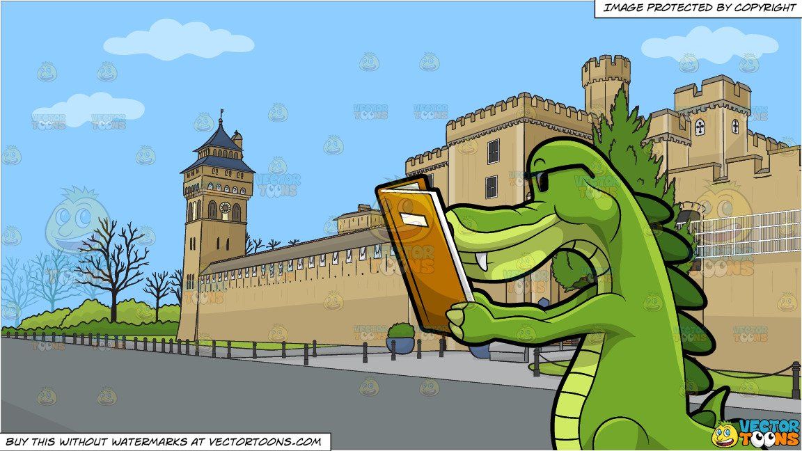 clipart #cartoon Arthur The Alligator Reading A Book and The.