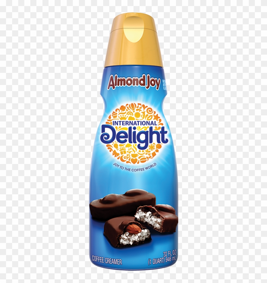 Almond Joy Coffee Creamer.