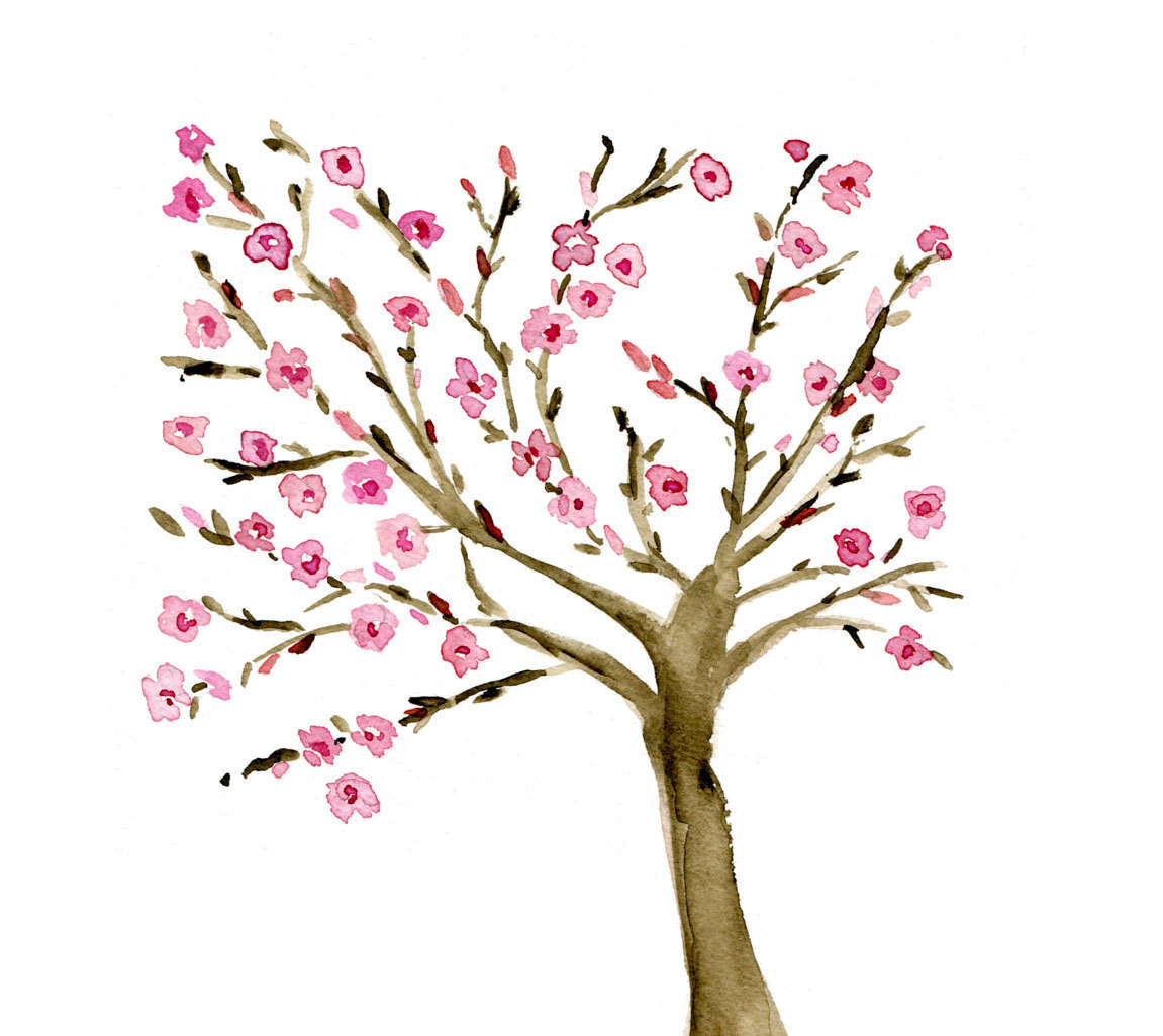 Весеннее дерево картинка для детей