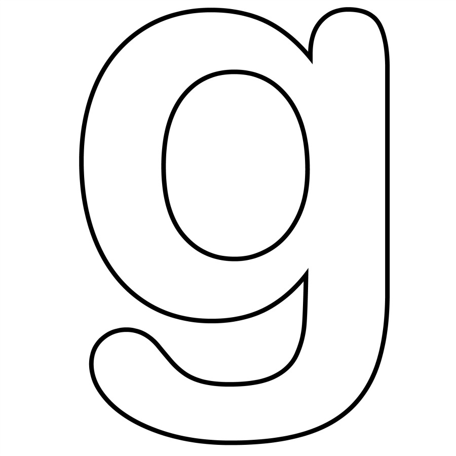 alphabet clipart letter g