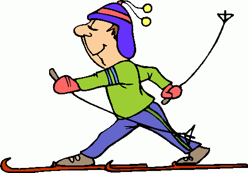 Skiing Free Clipart.