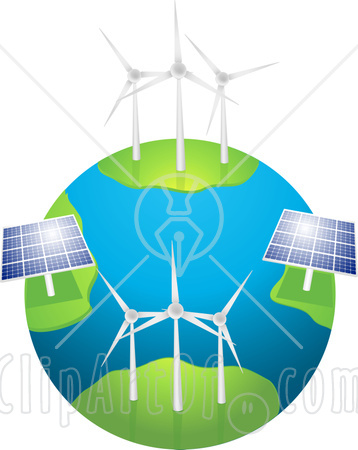 Renewable Energy Clipart.