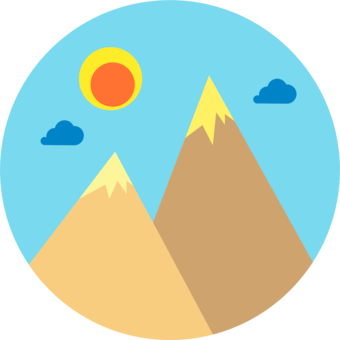 Atmosphere,Massif,Mount Scenery Vector Clipart.