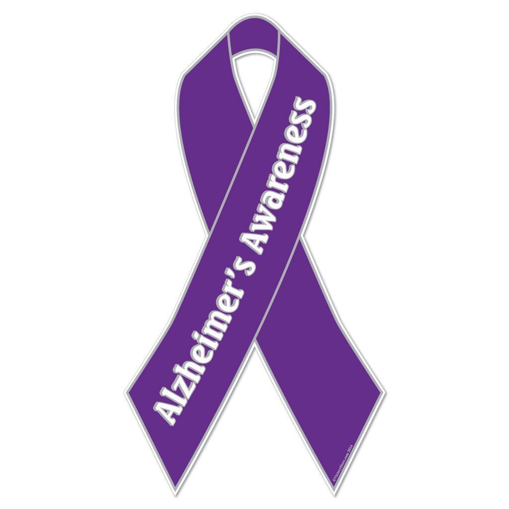 Alzheimer Ribbon Clipart 2 
