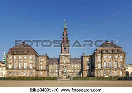 Stock Photography of "Christiansborg Palace, Danish Parliament.