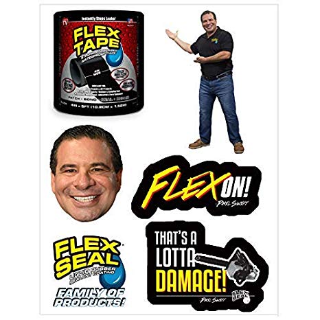 Amazon.com: Flex Seal Sticker Pack: Toys & Games.