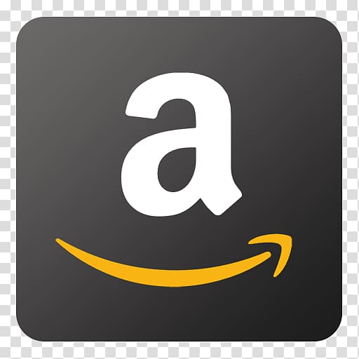 Amazon logo, emblem text symbol yellow, Amazon transparent.