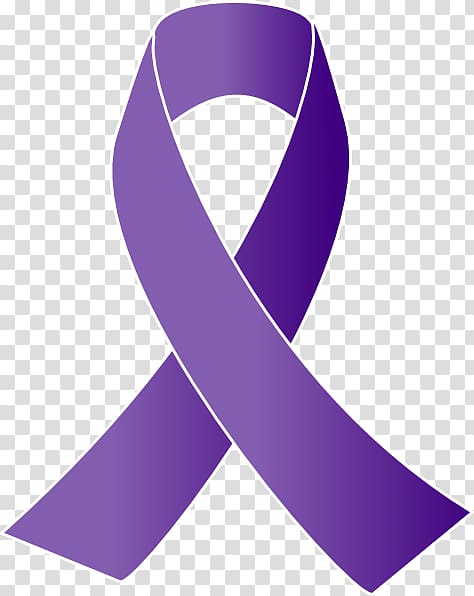 Purple awareness ribbon, Cancer Awareness ribbon Purple.