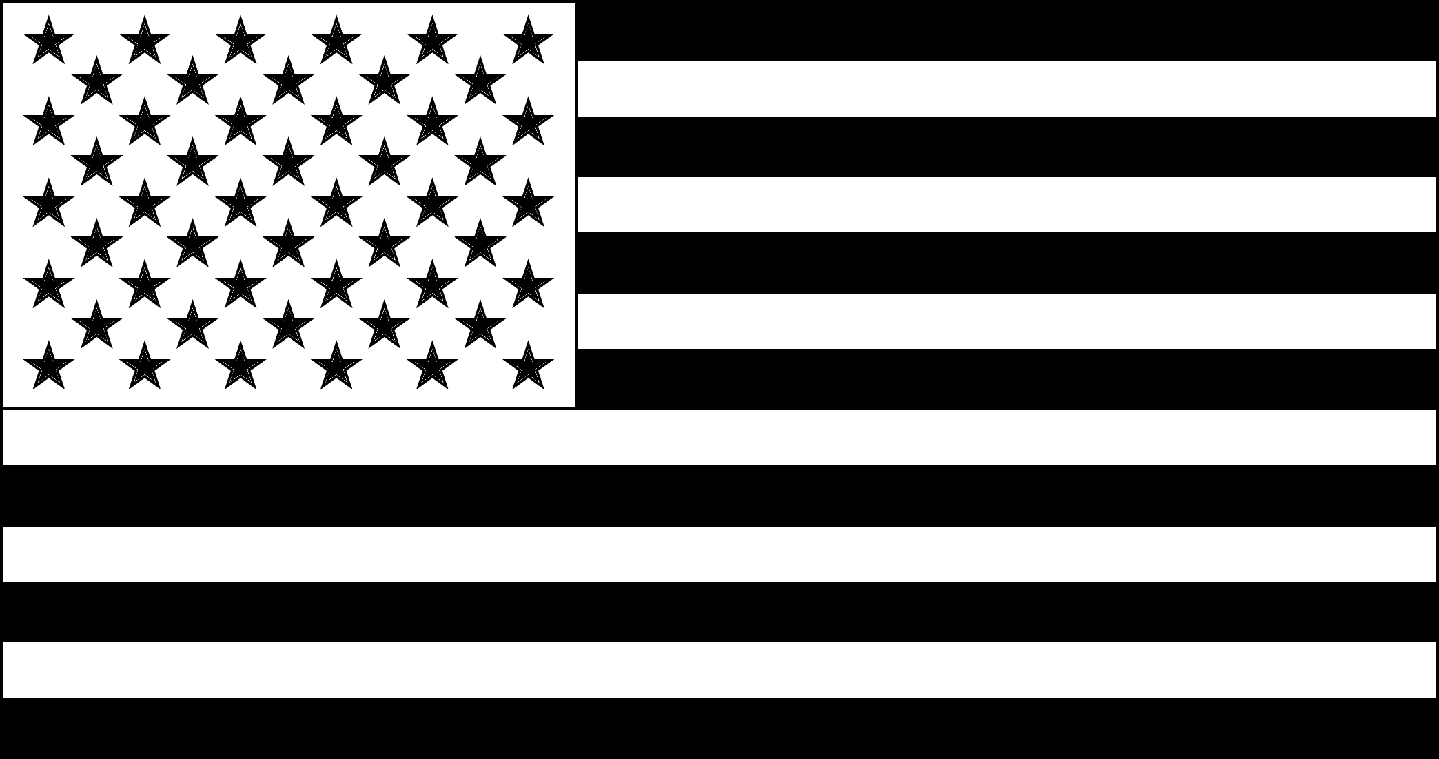 What Does A Black And White Us Flag Stand For