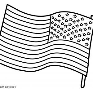 Black And White American Flag Clipart.