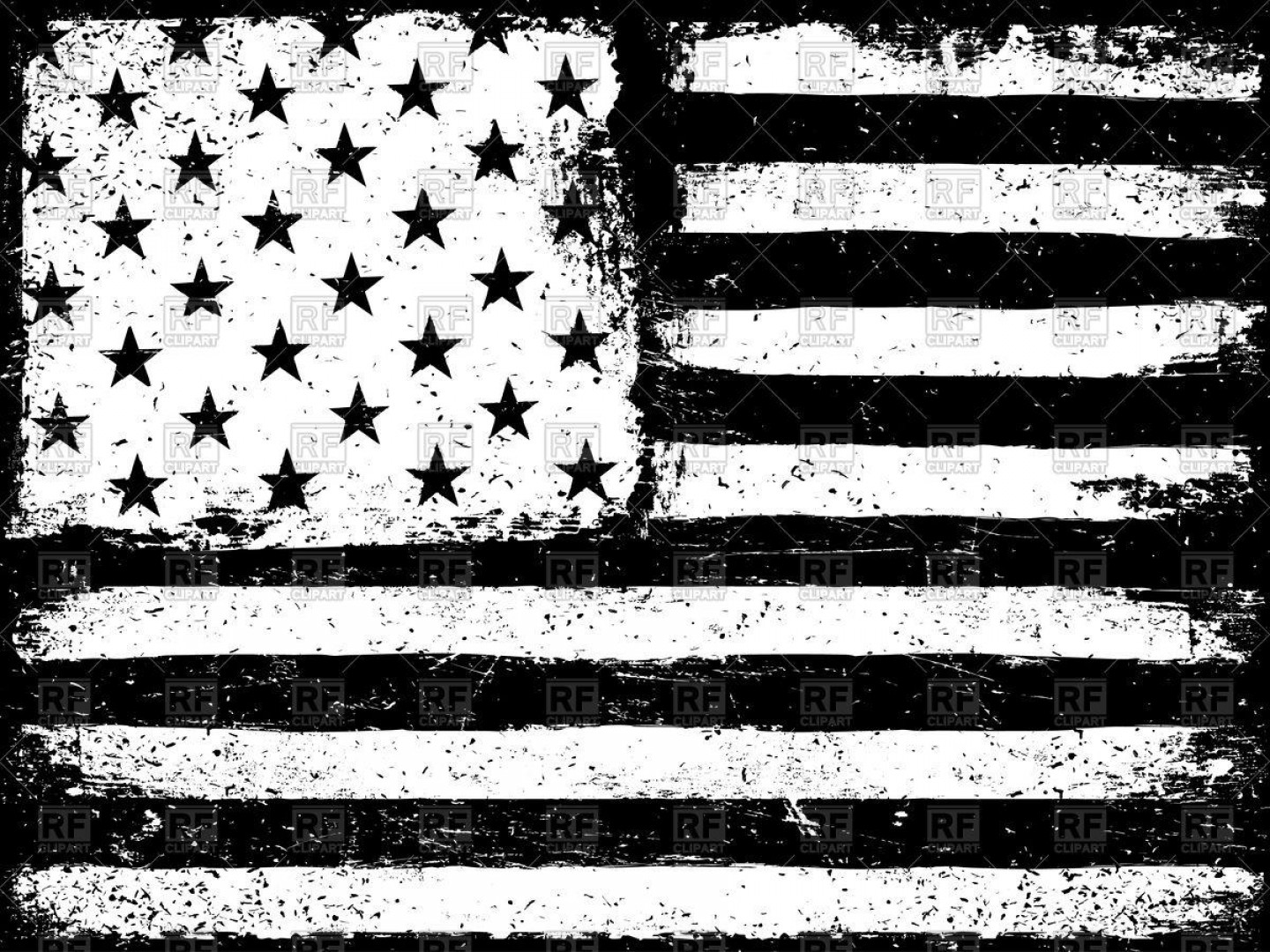 creatively-re-designed-american-flag-black-and-white-photography