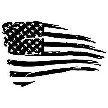 Amazon.com: Az AutoGraphics Distressed USA American Flag.