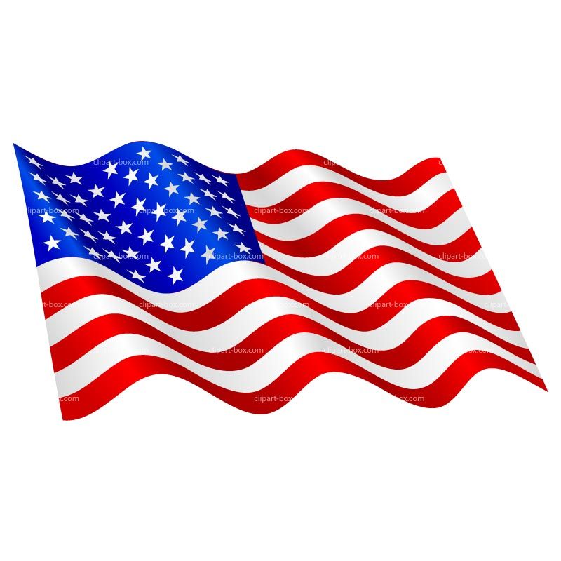 free american flag clip art.