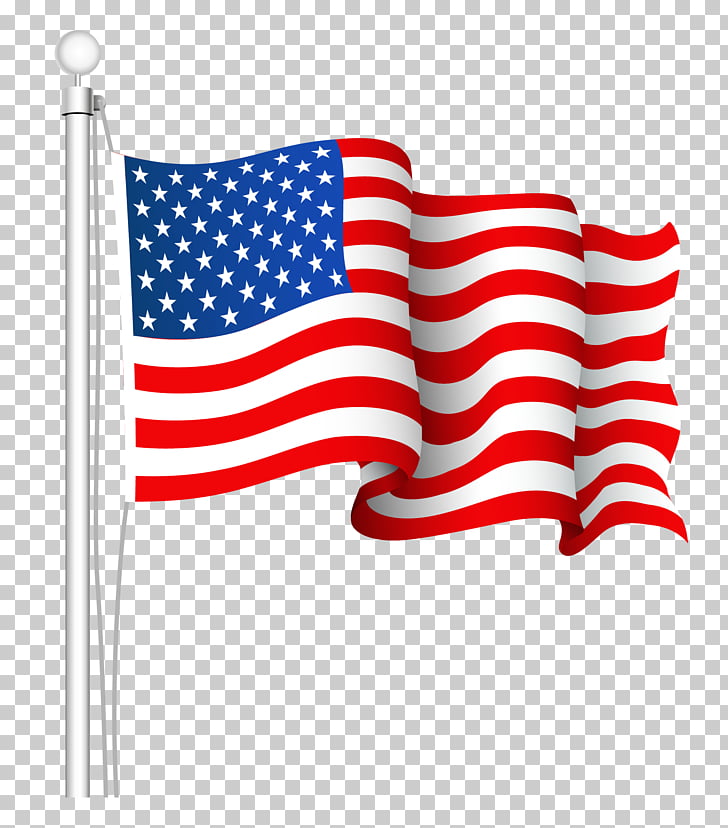 Flag of the United States , USA flag PNG clipart.