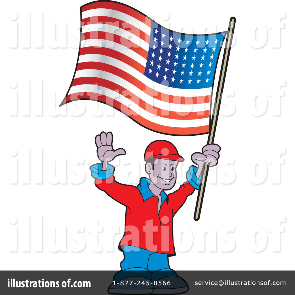 American Flag Clipart #1108028.
