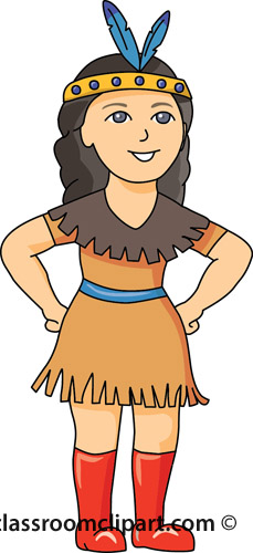 Native American Indian Clipart.