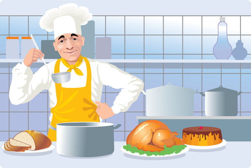 European And American Kitchen Cooking Clip Art.