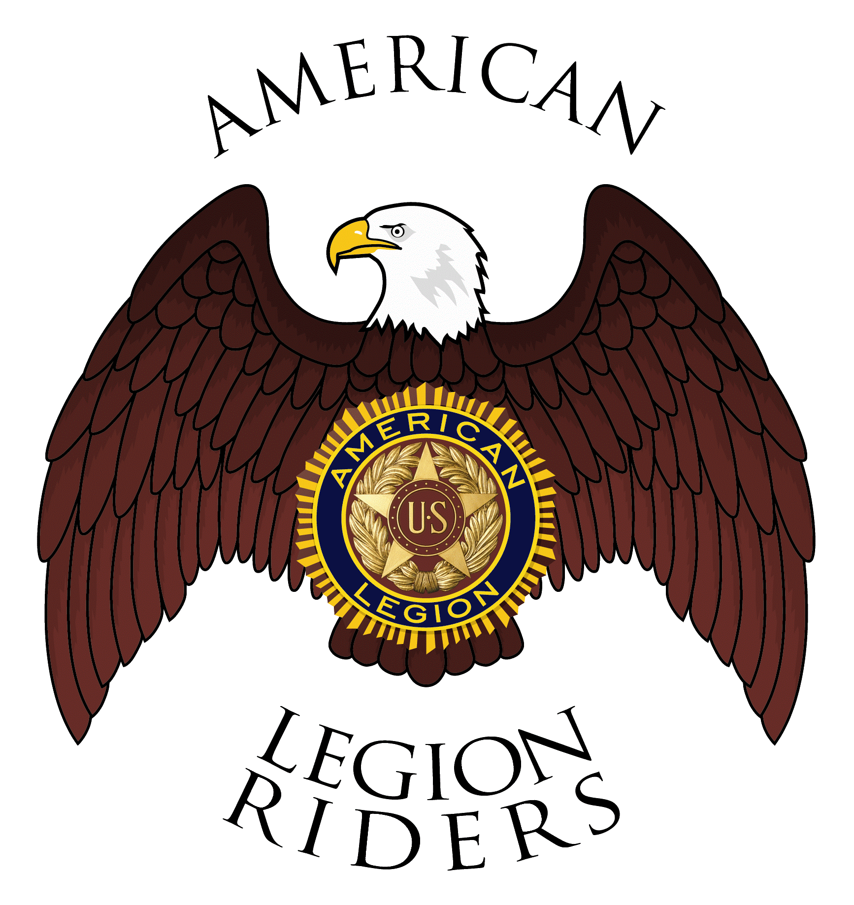 American Legion Riders Clipart.