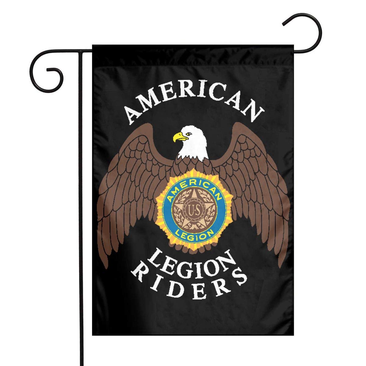 Amazon.com : HU7 JDOS7 American Legion Riders Garden Flag.