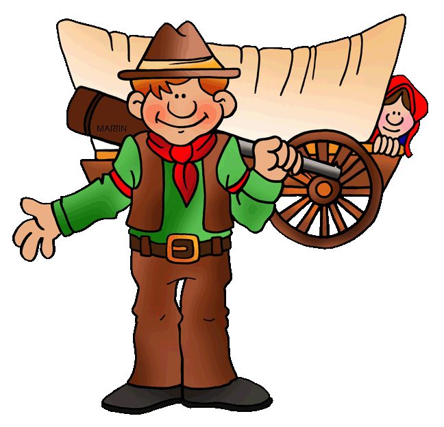 Pioneer Life Clipart.